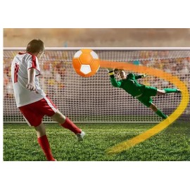Sport Curve Swerve Soccer Ball Football Toy Kicker Ball Great Gift for Children Perfect for Outdoor And Indoor Match or Game